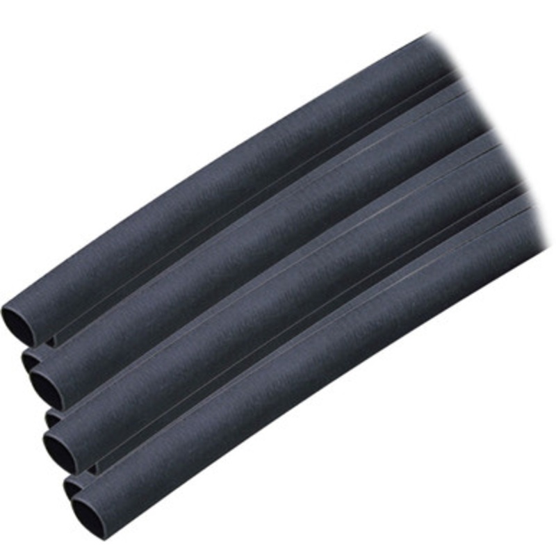 Ancor Adhesive Lined Heat Shrink Tubing (ALT) – 1/4 x 6 – 10 Pack – Black