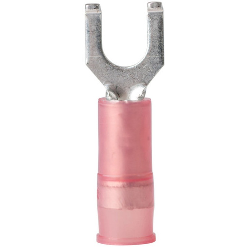 Ancor Nylon Flanged Spade Terminal – 22-18 AWG – #8 – 25 Pack