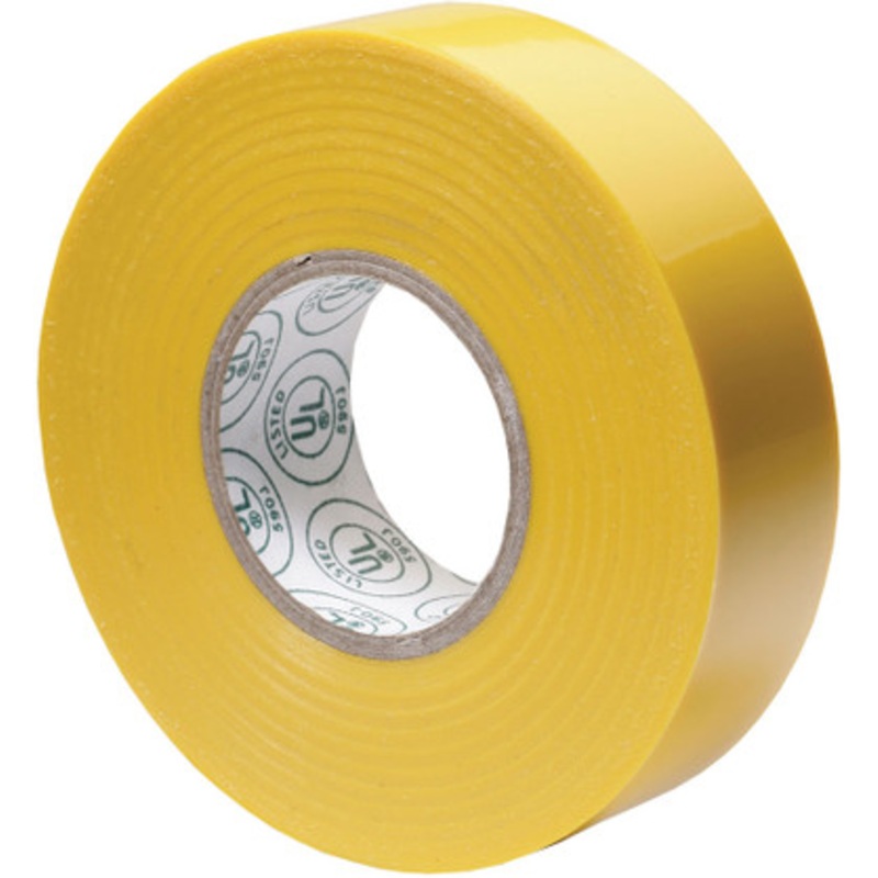 Ancor Premium Electrical Tape – 3/4” x 66′ – Yellow