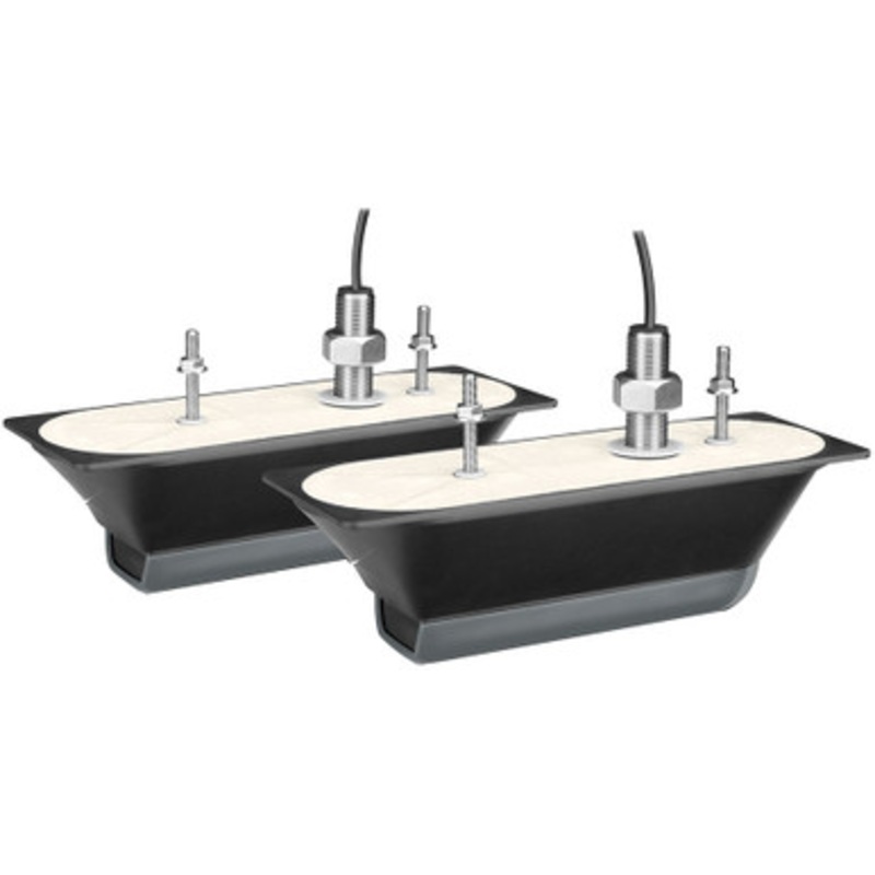 Garmin CV51M-THP Mid Band Traditional/DownVu/SideVu CHIRP Thru-Hull Transducer Pair – 12-Pin