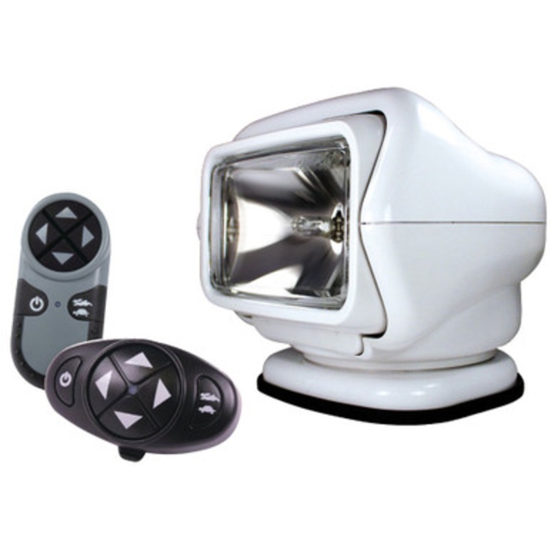 Golight Stryker Searchlight 12V w/ Wireless Dash & Handheld Remote – White