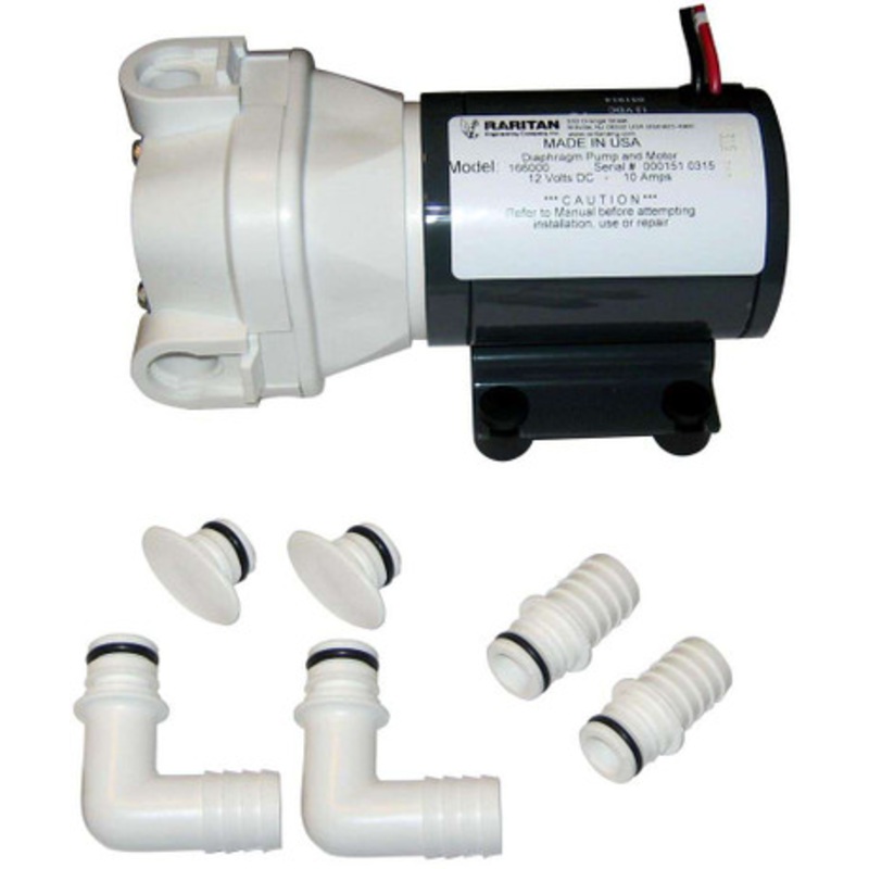 Raritan 166000 Diaphragm Intake Pump – 12VDC