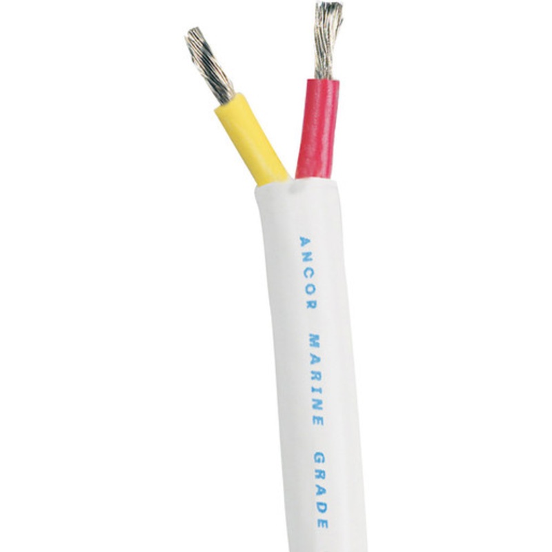 Ancor Safety Duplex Cable – Round – Red/Yellow – 16/2 AWG – 500′