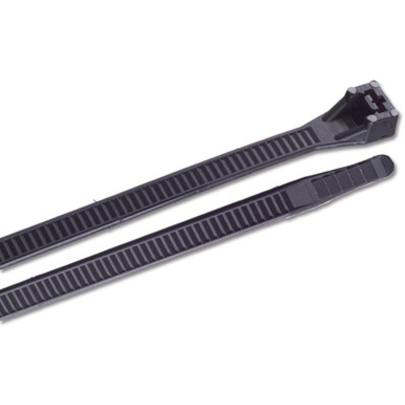 Ancor UV Black Heavy Duty Cable Zip Ties – 17” – 10 pack