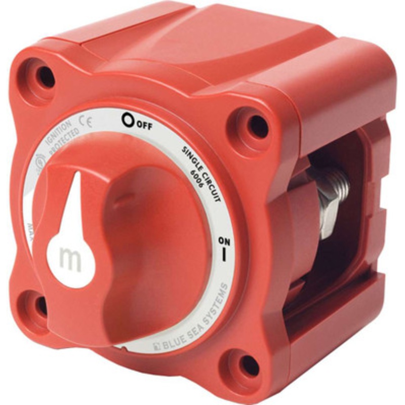 Blue Sea 6006 m-Series (Mini) Battery Switch Single Circuit ON/OFF