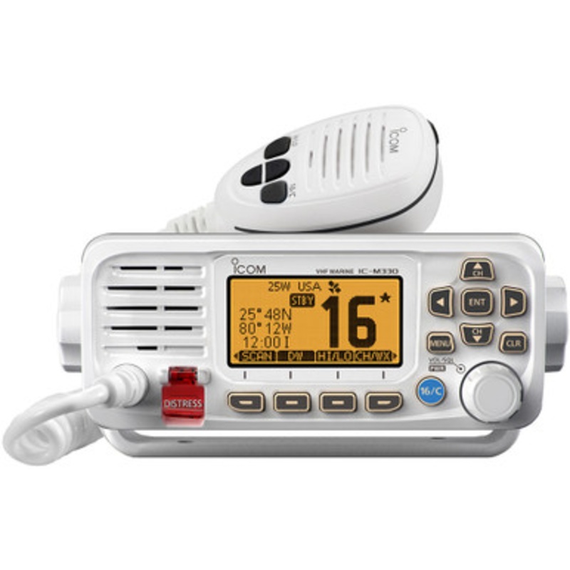 Icom M330 Compact VHF Radio – White