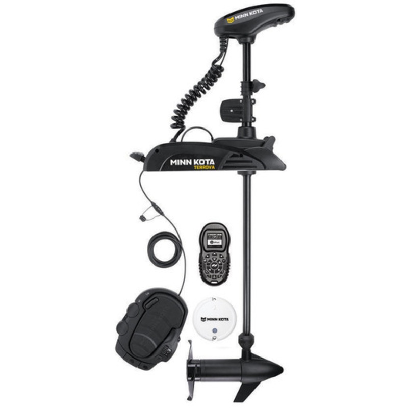 Minn Kota 1358856 Terrova 55/US2 Trolling Motor w/ i-Pilot & Bluetooth – 12V-55lb-45in