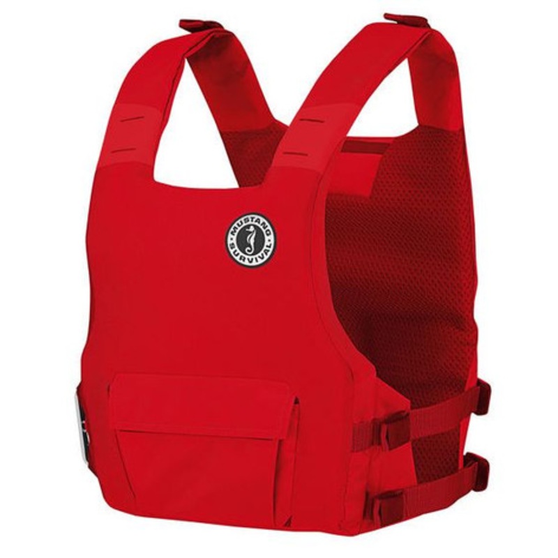 Mustang Khimera Hybrid Dual Flotation PFD Vest – Red