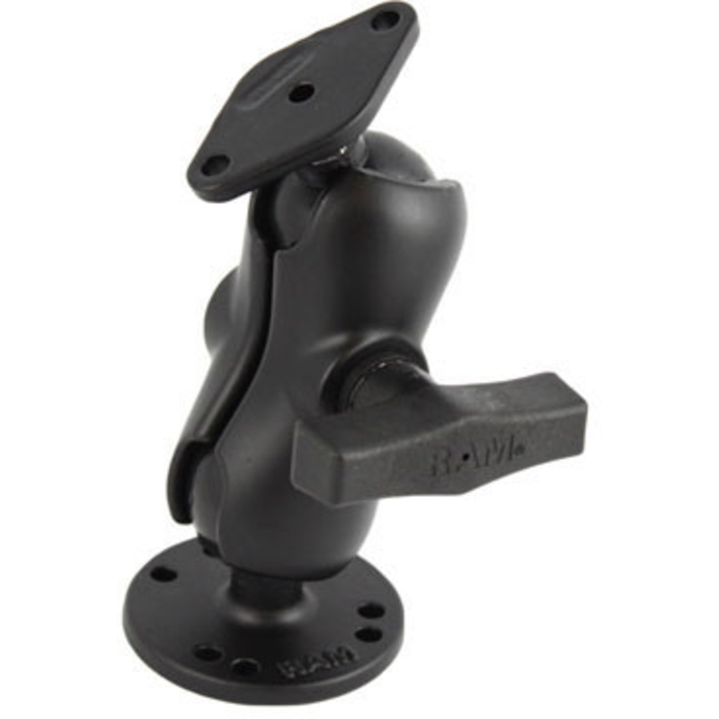 RAM Screw Down Surface Mount Short Arm 1.5” Ball