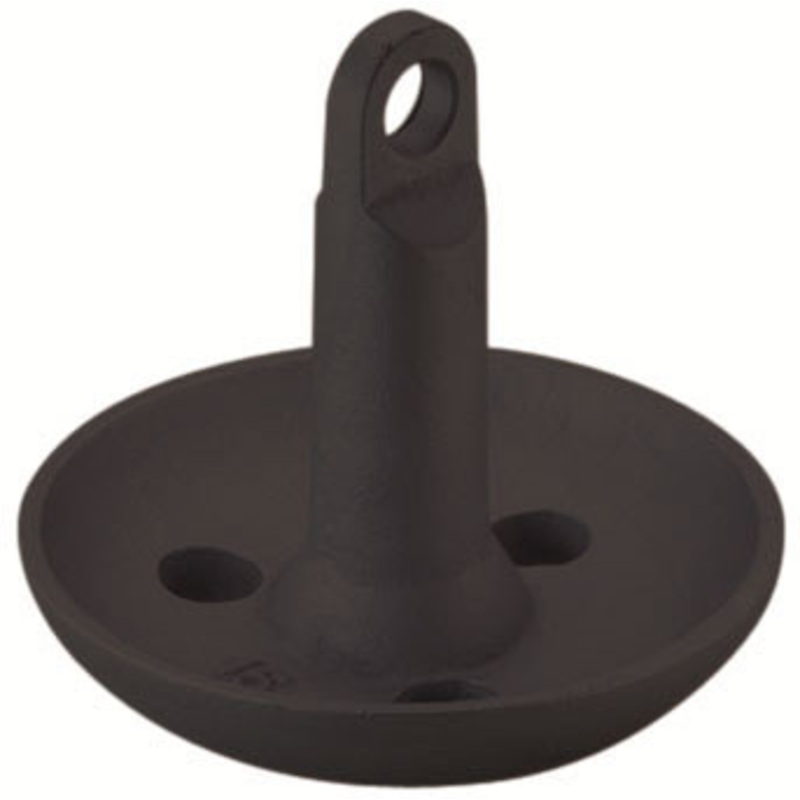 Attwood 9941B1 Mushroom Anchor – 8Lb – Black PVC Coated