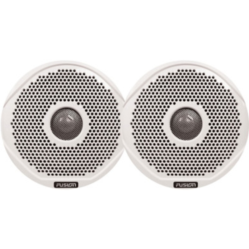 FUSION MS-FR7GW-7 Marine Speaker Grill Pair – White – 7” f/ FR7022