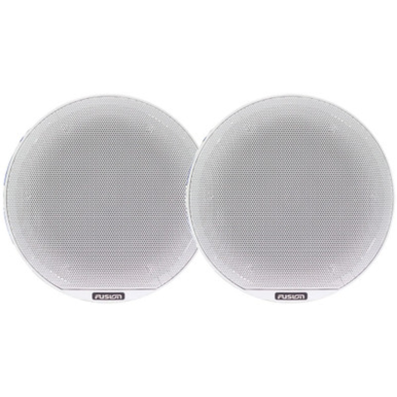 FUSION SG-F88W Signature Series Classic Marine Speakers w/ Classic Grill – 330W – 8.8 – White