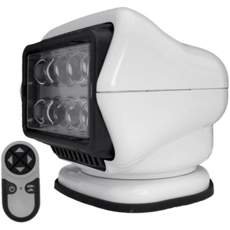 Golight LED Stryker Searchlight w/ Wireless Handheld Remote – Magnetic Base – White