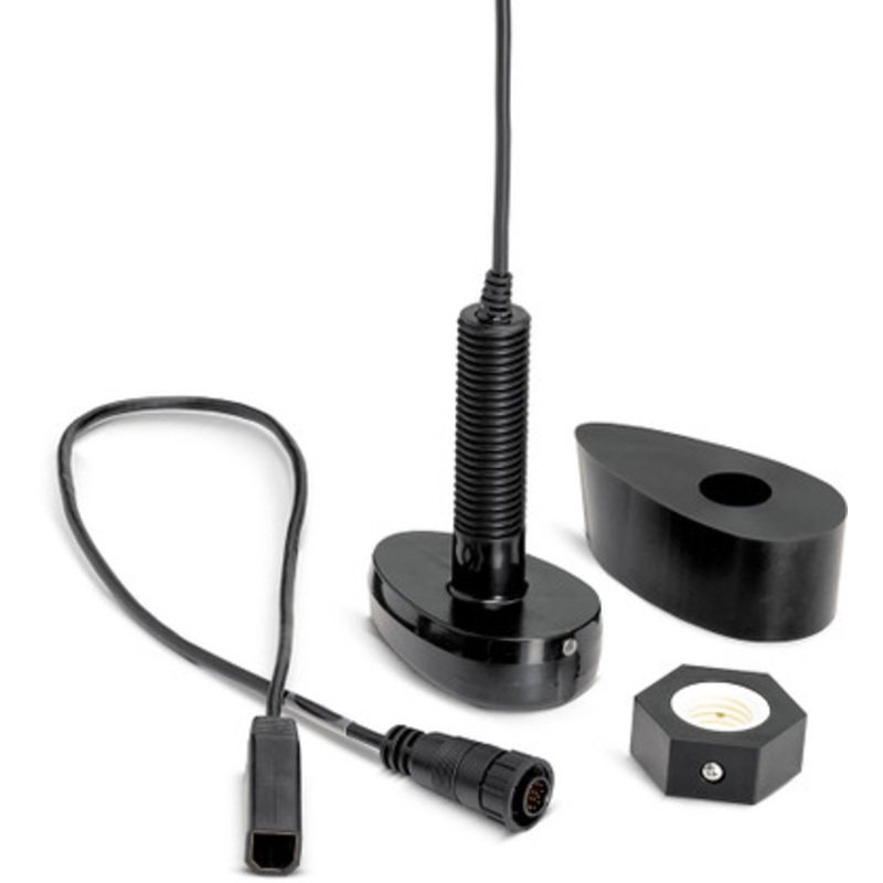 Humminbird XPTH-14-HW-T Dual Spectrum CHIRP Plastic Thru-Hull Transducer w/ Temp f/ SOLIX