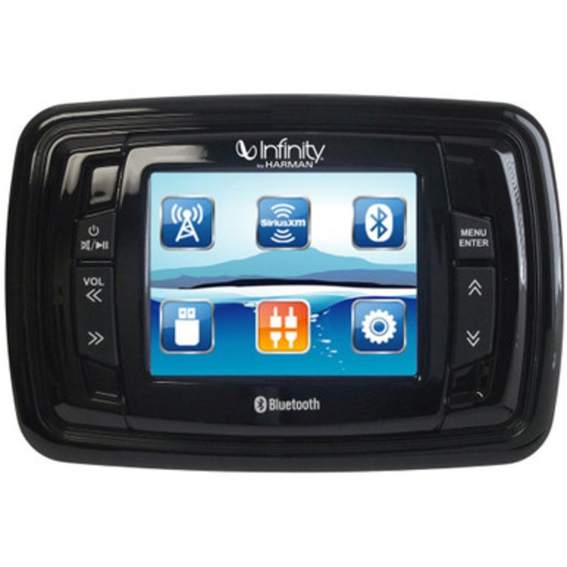 Infinity PRV350 Marine Digital Media Receiver w/ Bluetooth – 3.5 Color TFT Screen