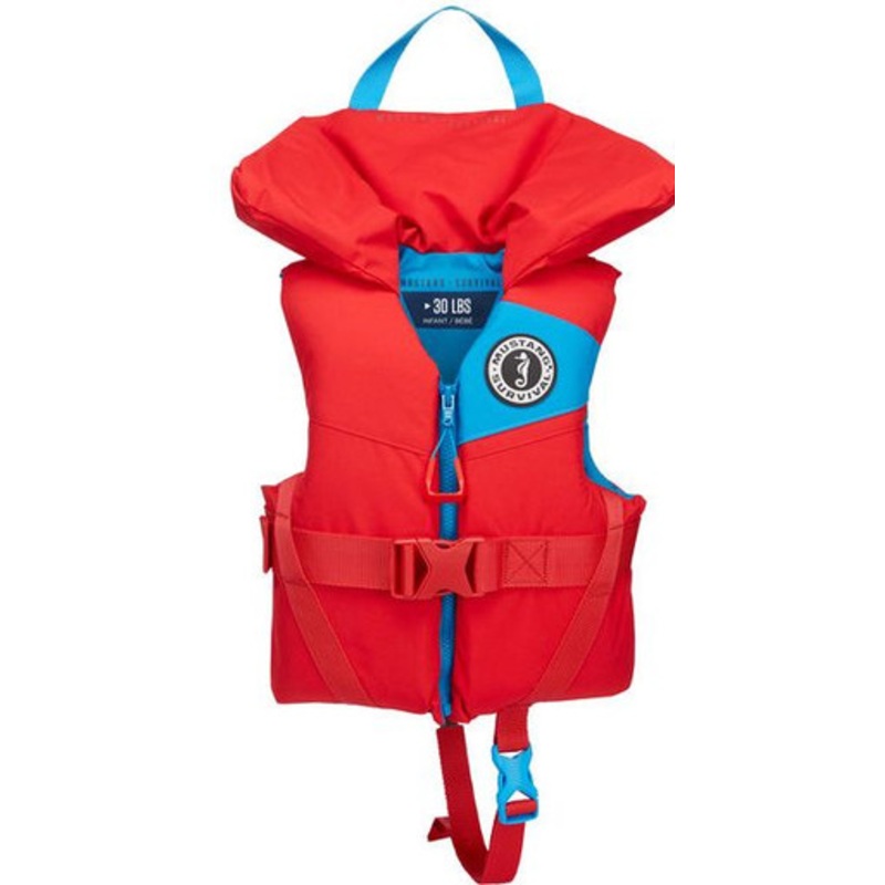 Mustang Lil Legend Infant PFD Vest – Imperial Red