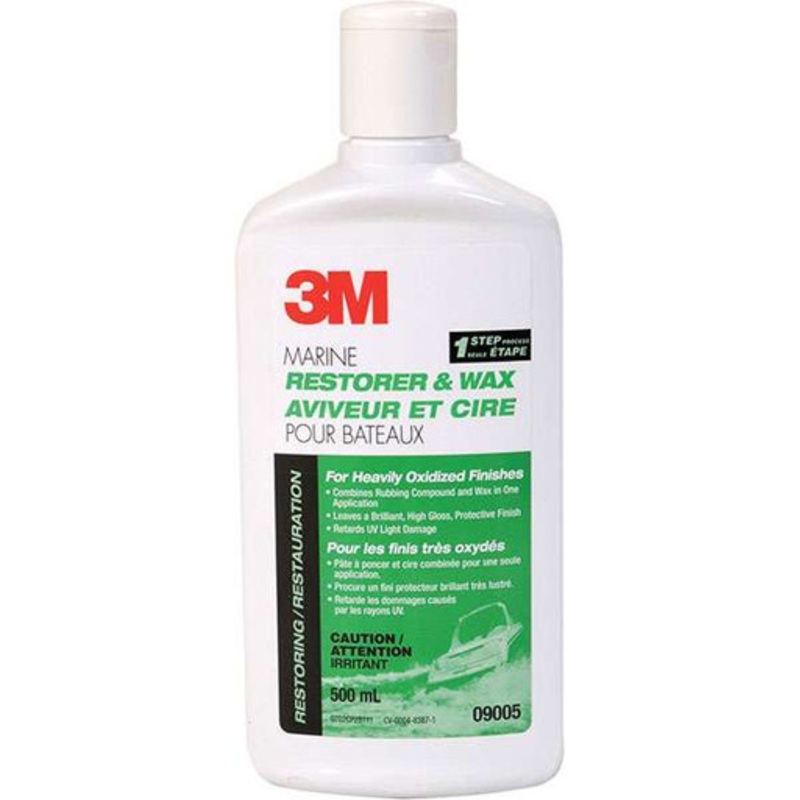 3M Marine 9005 Fiberglass Restorer and Wax – 16 oz.