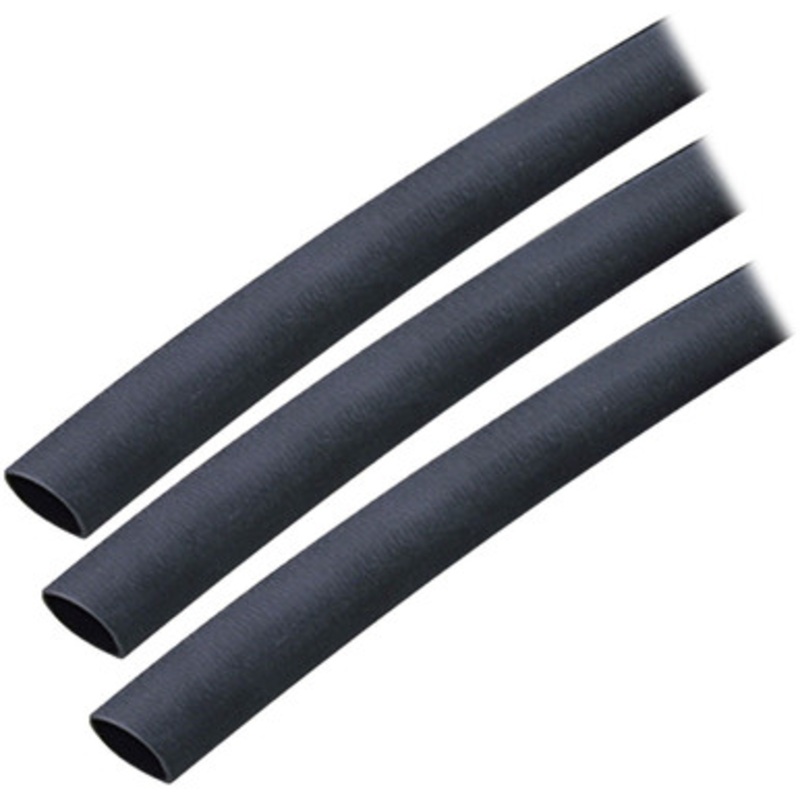 Ancor Adhesive Lined Heat Shrink Tubing (ALT) – 3/8 x 3 – 3 Pack – Black