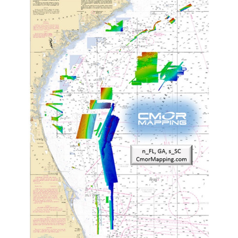 CMOR Mapping North Florida, Georgia & South Carolina Mapping f/ Simrad, Lowrance, B&G & Mercury