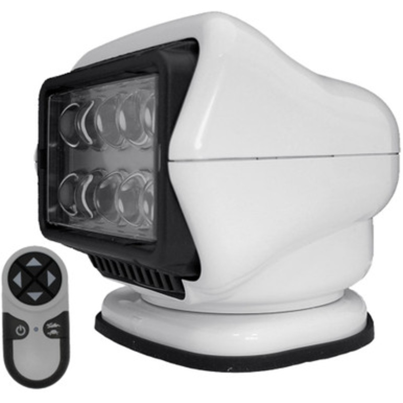 Golight LED Stryker Searchlight w/ Wireless Handheld Remote – Permanent Mount – White
