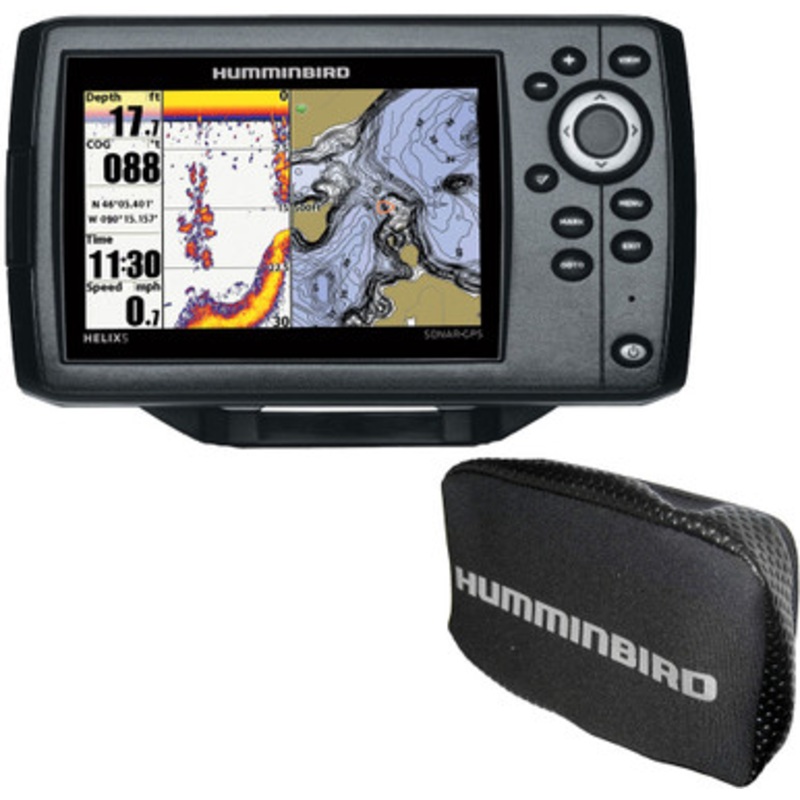 Humminbird HELIX 5 G2 – CHIRP GPS Combo w/ Free Cover