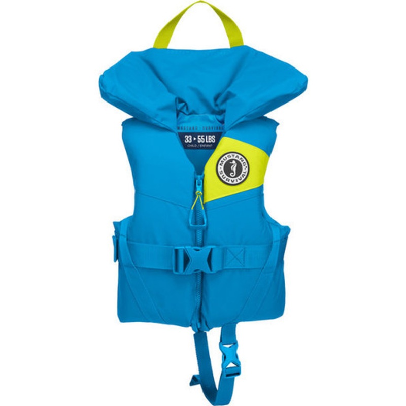 Mustang Lil Legend Child PFD Vest – Azure Blue