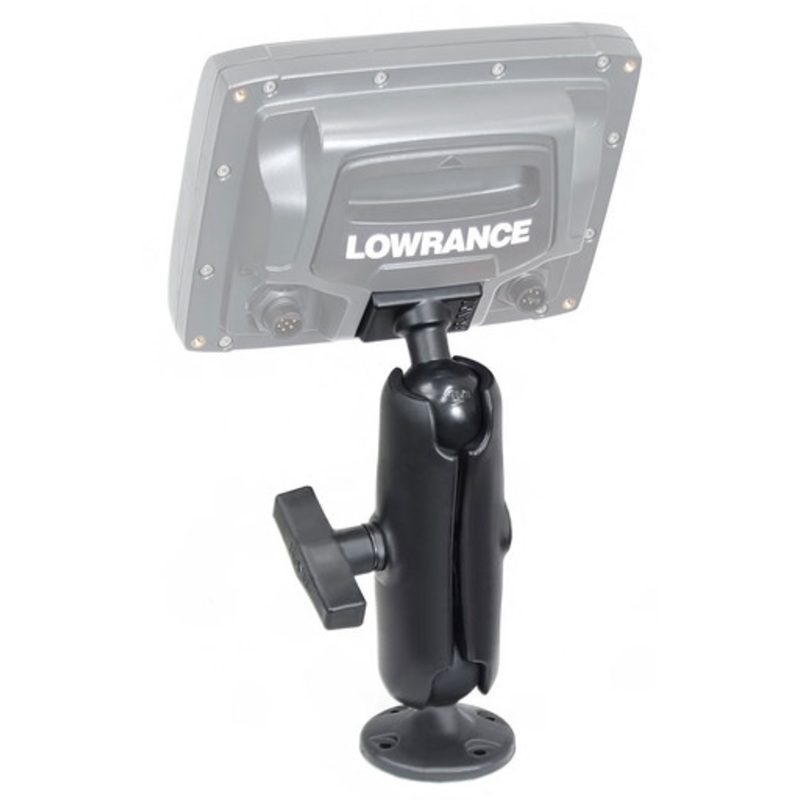 RAM 1.5 Ball Rugged Use Composite Mount f/ Lowrance Elite-5 & Mark-5 Series Fishfinders