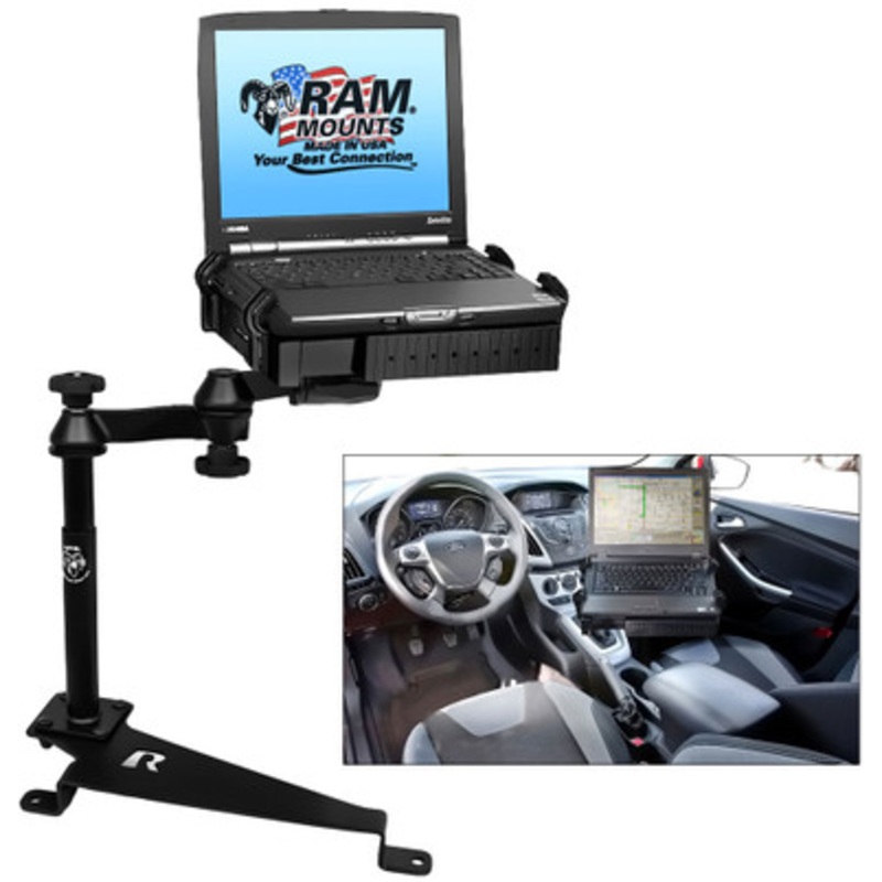 RAM No-Drill Vehicle Laptop Mount System – For Dodge Journey, Ford Escape, Ford Focus, Jeep Compass & Jeep Patriot