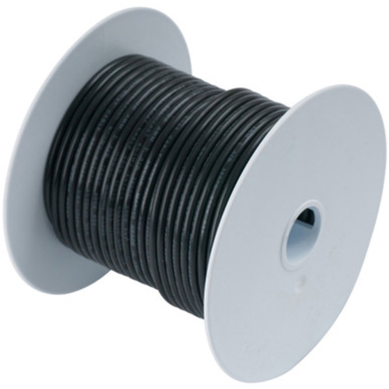 Ancor 14 AWG Tinned Copper Wire Primary Cable – Black – 18 ft.