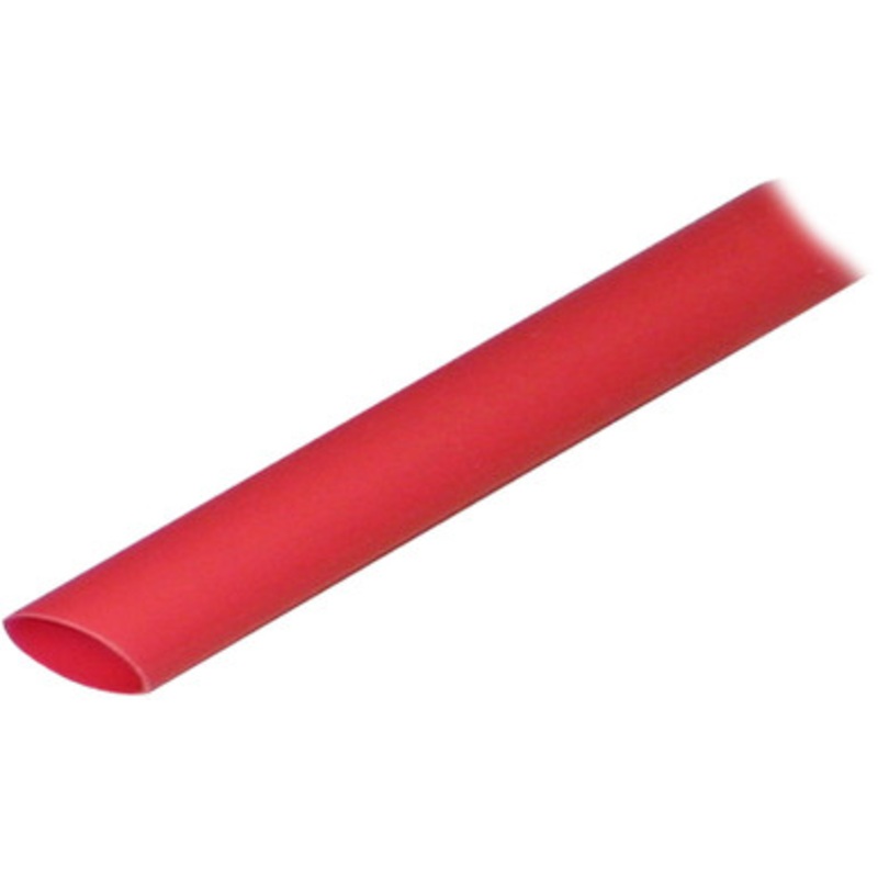 Ancor Adhesive Lined Heat Shrink Tubing (ALT) – 1/2 x 48 – 1 Pack – Red