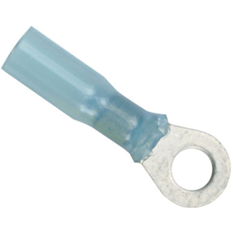 Ancor Heat Shrink Ring Terminal – 16-14 AWG – #8 – 100 Pack