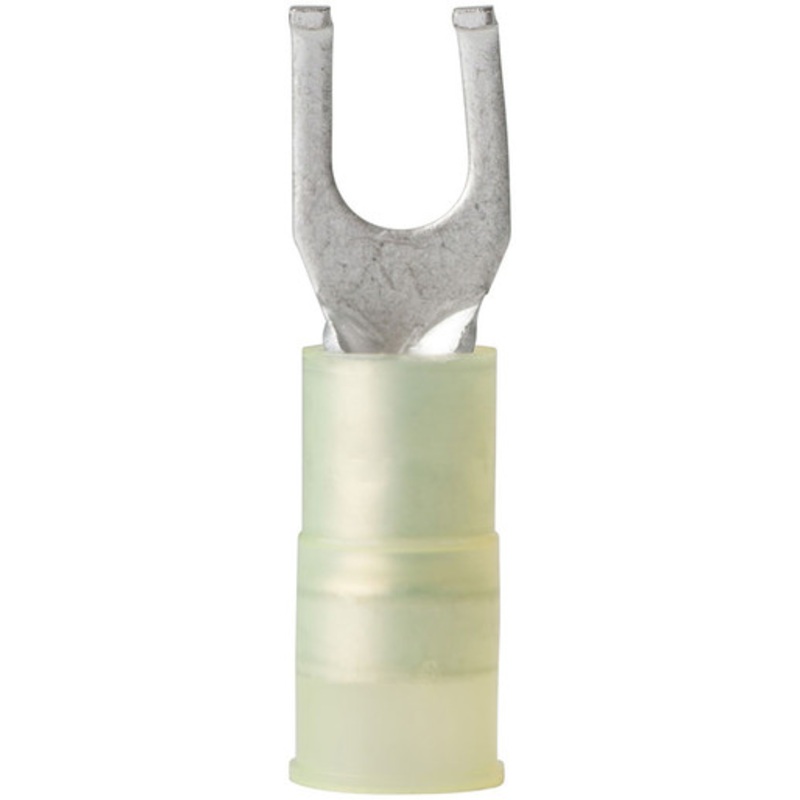 Ancor Nylon Flanged Spade Terminal – 12-10 AWG – #10 – 25 Pack