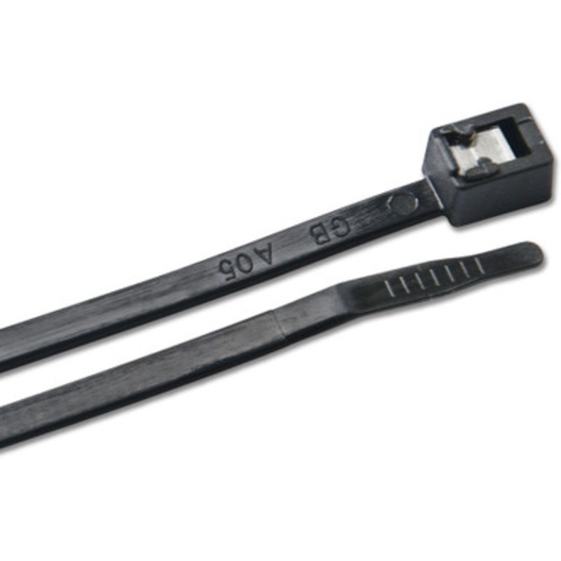 Ancor UV Black Self Cutting Cable Zip Ties – 11” – 50 Pack