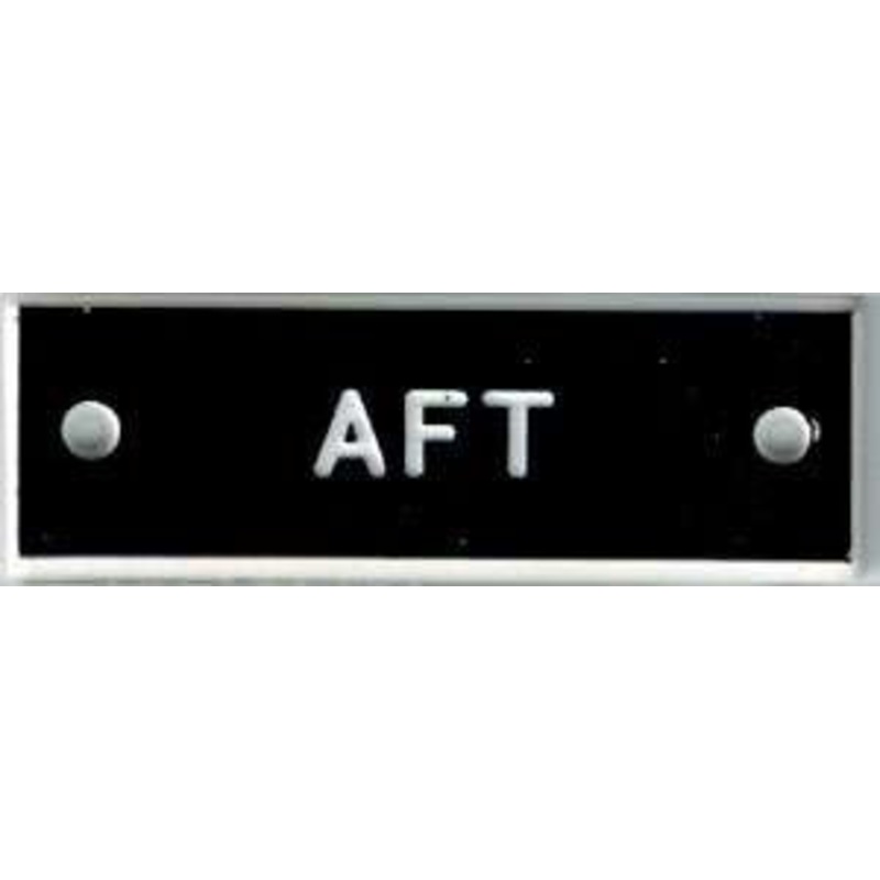 Bernard IP032 ‘AFT’ 1.5in Identi-Plate
