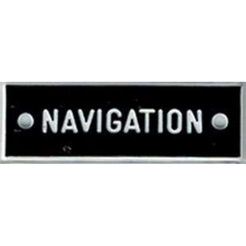 Bernard IP064 ‘Navigation’ 1.5in Identi-Plate