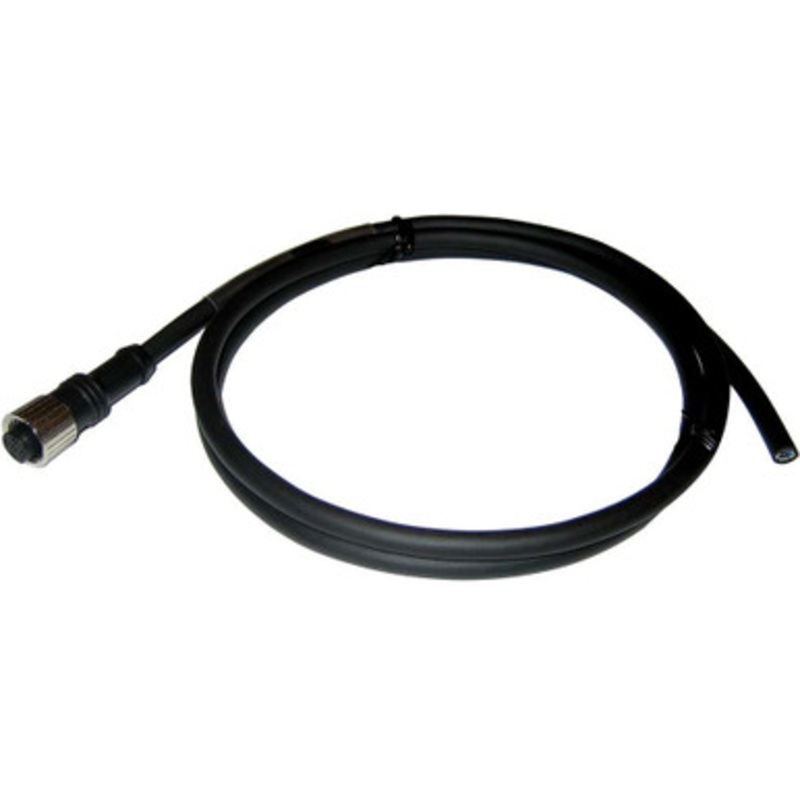 Furuno 001-105-780-10 NMEA2000 1M Micro Cable – Straight Female Connector & Pigtail