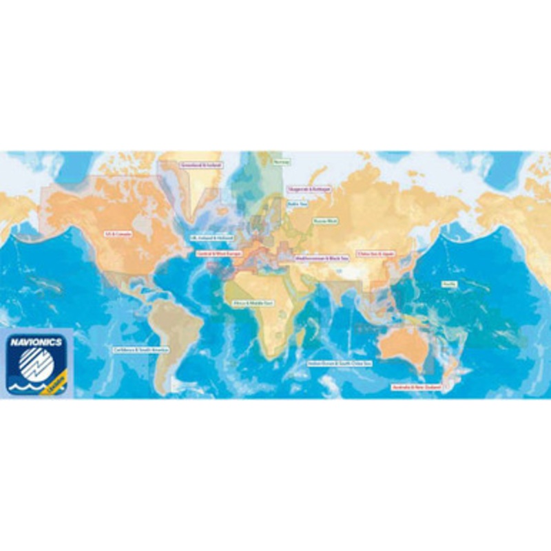 Navionics CF/NAV-U-W 2GB Update Card Worldwide – CF