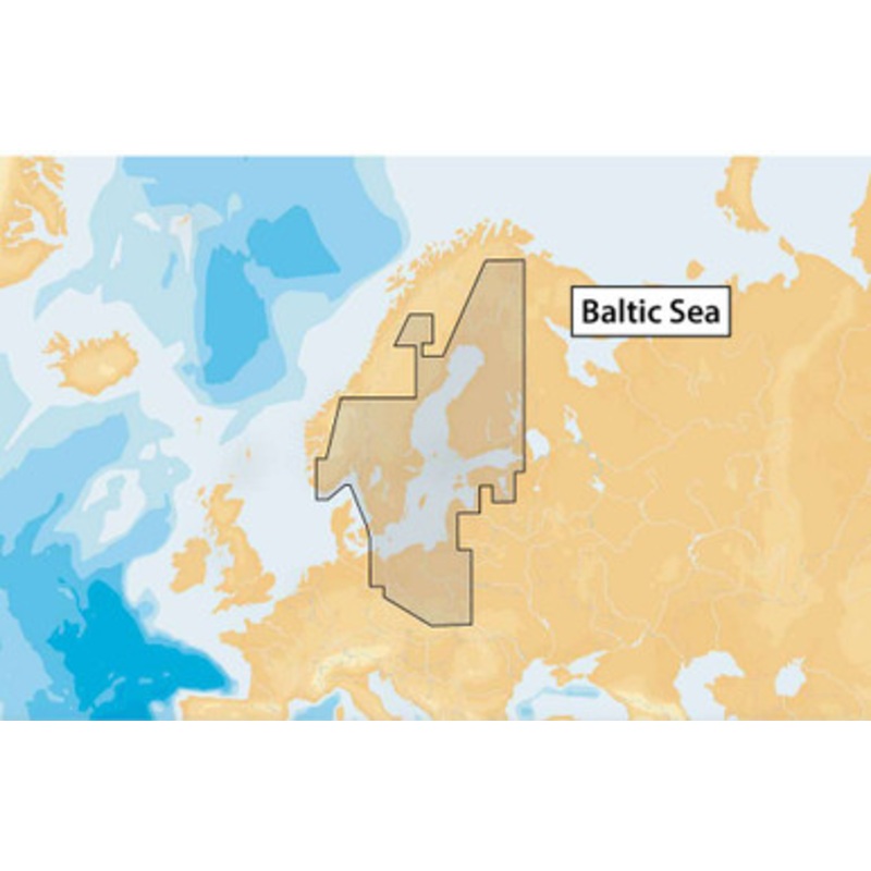 Navionics+ MSD/NAV+44XG/ROW Baltic Sea – microSD