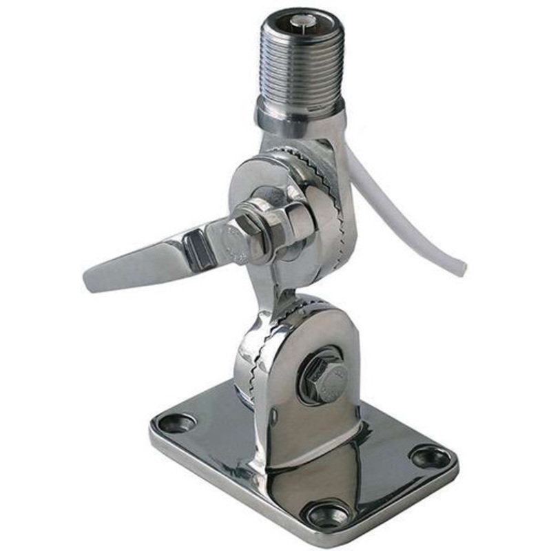 Pacific Aerials P6159 LongReach Pro Stainless Steel VHF Fold Down Mount