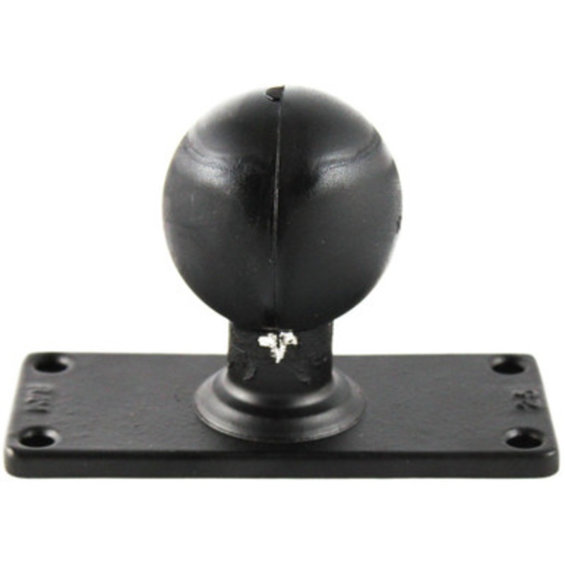 RAM Rectangle Base w/ 2.25” Ball – 2” x 5”
