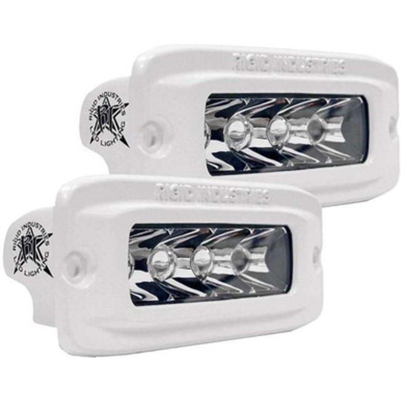 Rigid Industries 96521 Marine SR-Q Flush Mount Spot Pair