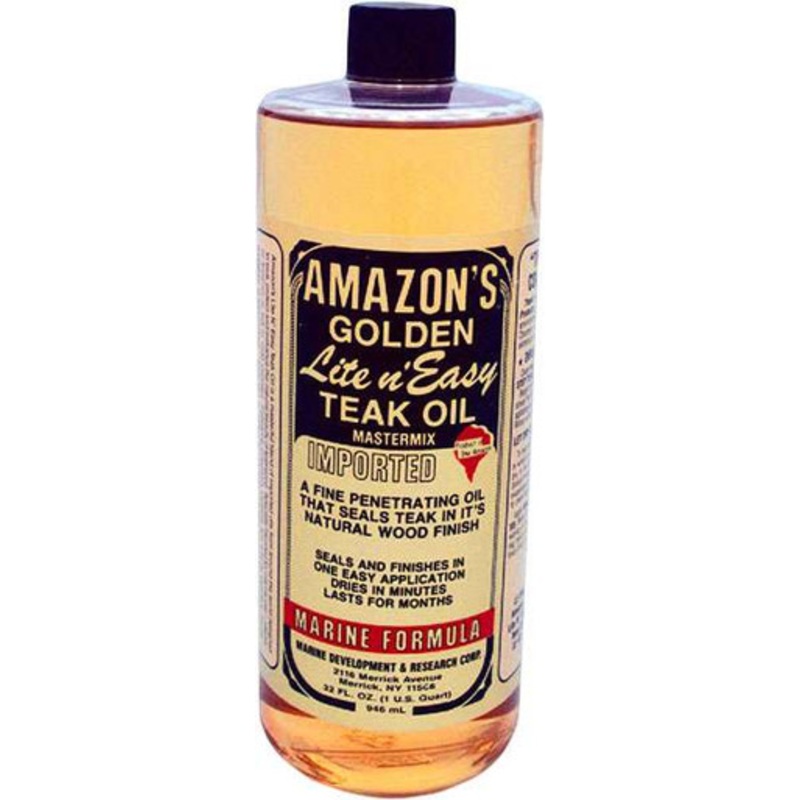 Amazon’s ”Lite N’ Easy” Teak Oil – Pint