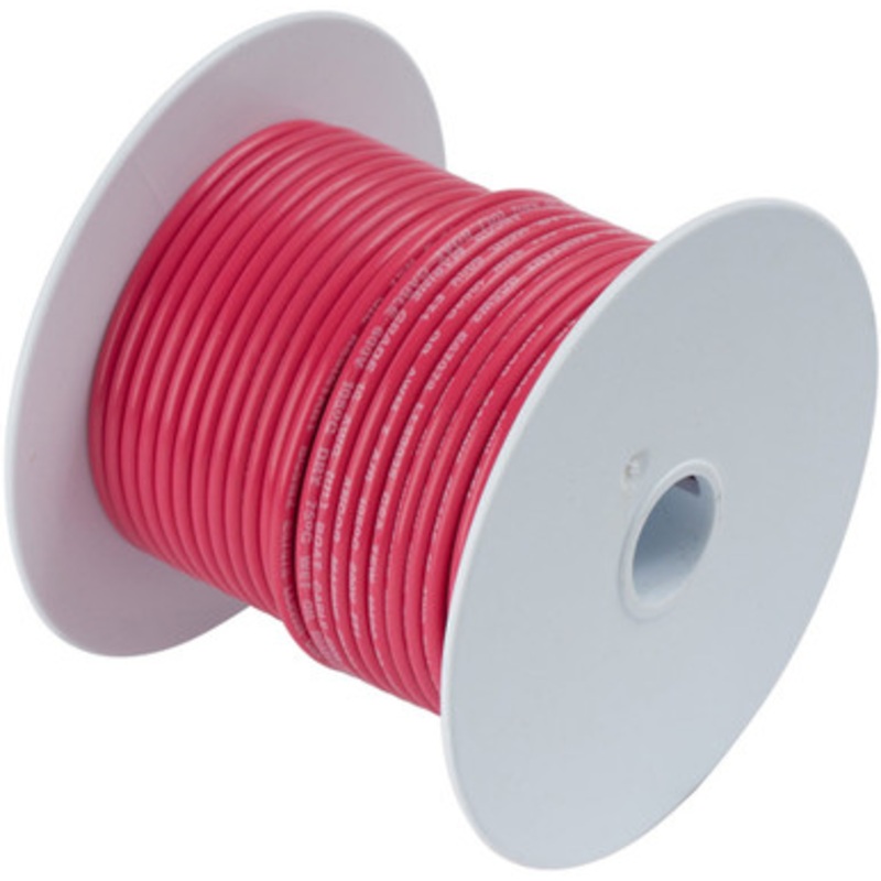 Ancor 10 AWG Tinned Copper Wire Primary Cable – Red – 8 ft.