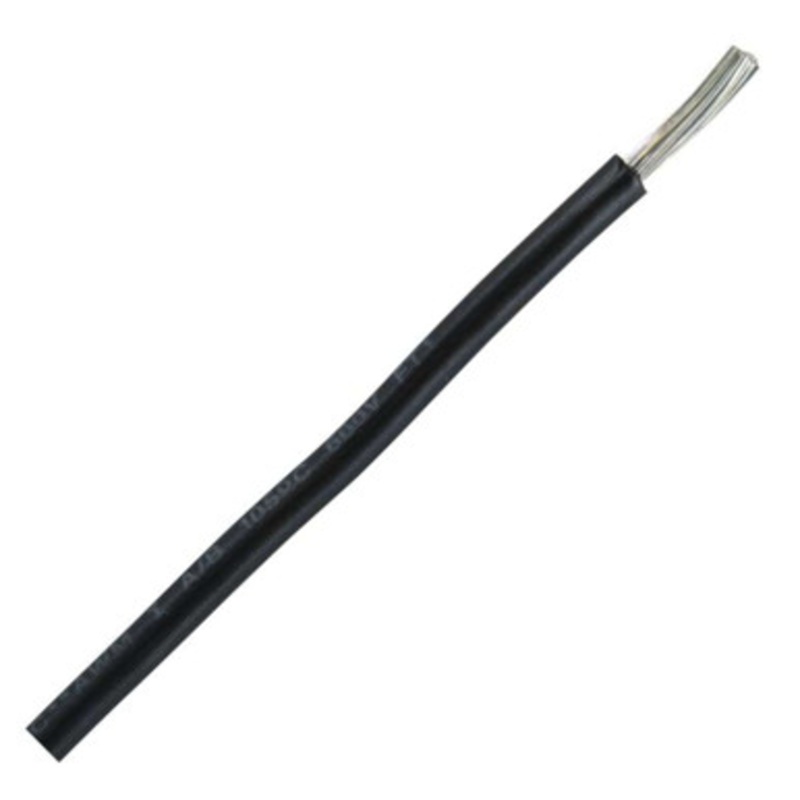 Ancor 12 AWG Tinned Copper Wire Primary Cable – Black – 12 ft.