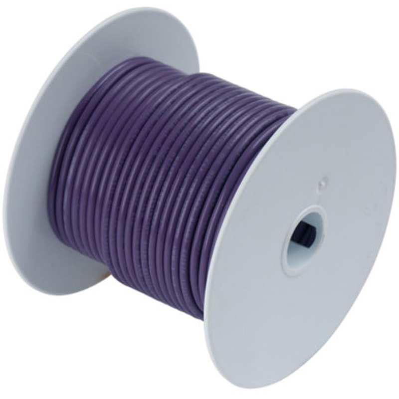 Ancor 14 AWG Tinned Copper Wire Primary Cable – Purple – 100 ft.