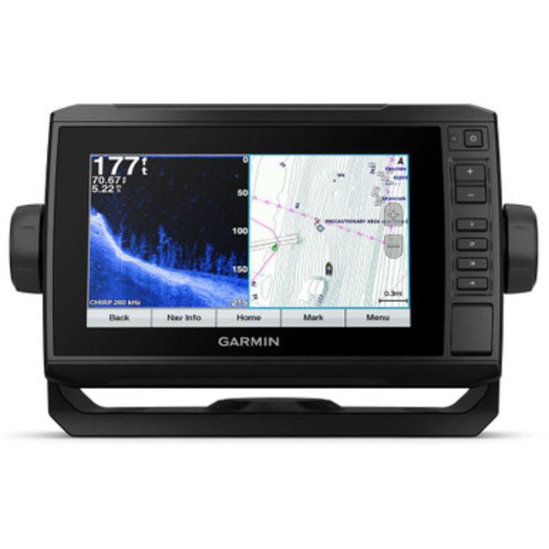 Garmin 010-01894-01 echoMAP CHIRP Plus 74cv Chartplotter w/ US BlueChart g2 & CV23M-TM Transducer