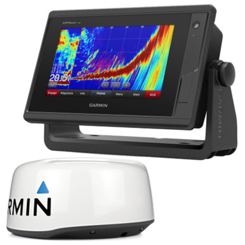 Garmin GPSMAP 742xs Chartplotter/Sonar & GMR 18 HD+ Radar Bundle