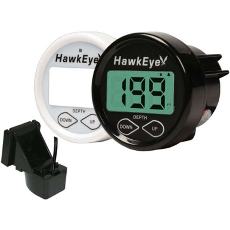 HawkEye D10D Boat Mount Depth Finder – Transom/In-Hull