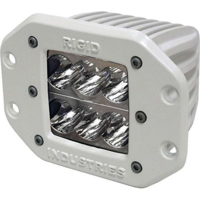 Rigid Industries 71111 Marine D2 Flush Mount Wide Single