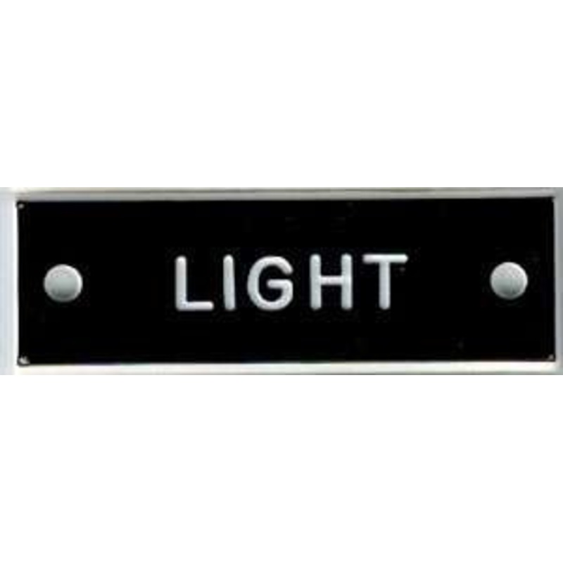 Bernard IP011 ‘Light’ 1.5in Identi-Plate